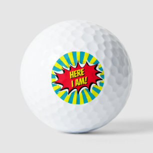 Here i am comic lost Golf Balls