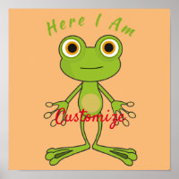 Here I am cute frog Thunder_Cove