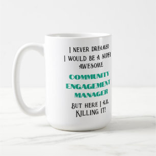 Here I Am Killing It - Personalised with 3 lines  Coffee Mug