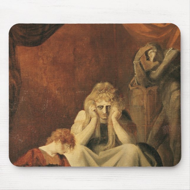 Here I and Sorrow Sit' Mouse Pad (Front)