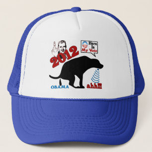 Here Is My Vote Trucker Hat