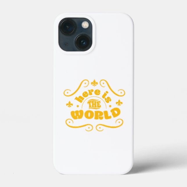 Here is the world Case-Mate iPhone case (Back)