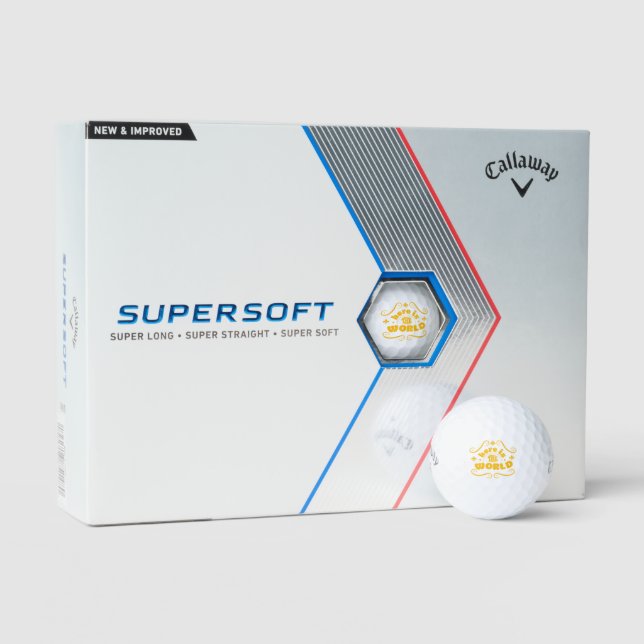 Here is the world golf balls (Packaging)