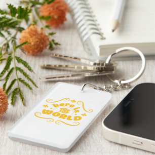 Here is the world key ring