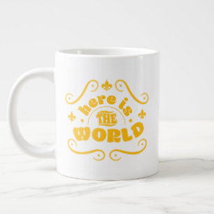 Here is the world large coffee mug