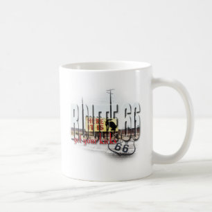 Here It Is - Rt 66 - Jack Rabbit Junction, AZ Coffee Mug