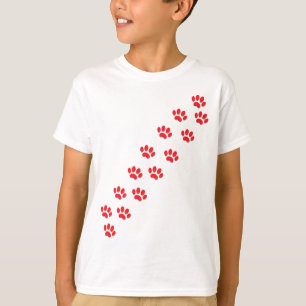 Here Kitty Cat Paws T-Shirt