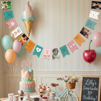 Here,s the scoop Viral Aesthetic Birthday Bunting