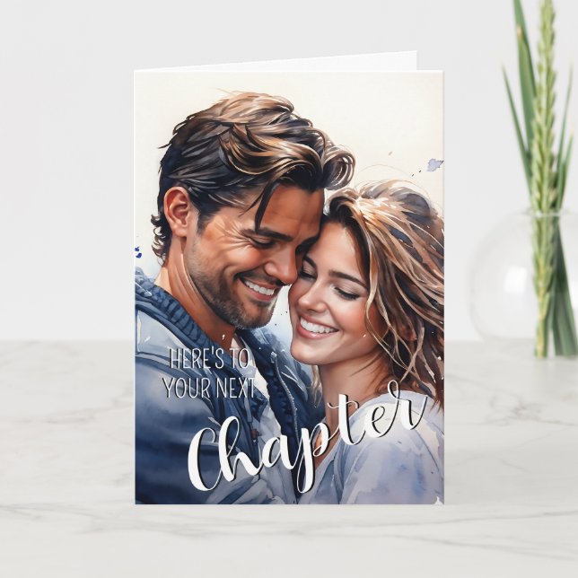 Here’s to your next chapter. card (Front)