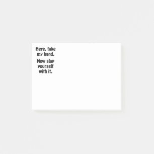 Here, Take My Hand Post-it Notes