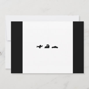 Here, There, and Everywhere Bridal Shower Invitation