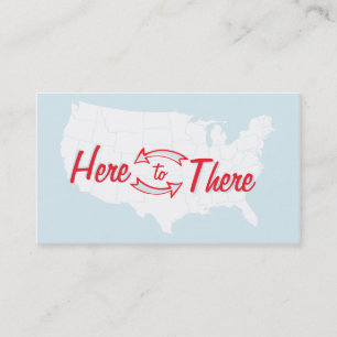Here to There Business Cards
