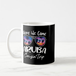 Here We Come Aru Beach Lover Cousin Trip Summer Br Coffee Mug