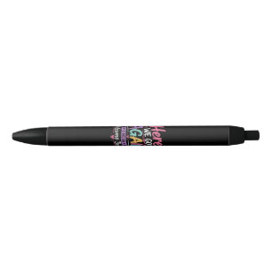 Here We Go Again Teacher Funny First Day of School Black Ink Pen