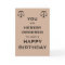 Hereby Ordered to Have a Happy Birthday Card