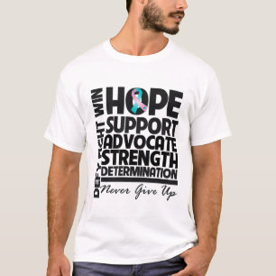 Hereditary Breast Cancer Hope Support Advocate T-Shirt