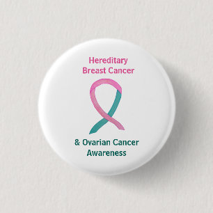 Hereditary Breast & Ovarian Cancer Awareness Pins