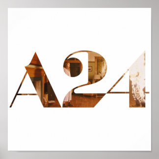 Hereditary by A24 logo Poster