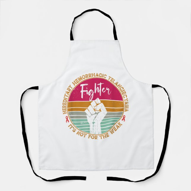 Hereditary Hemorrhagic Telangiectasia awareness Fi Apron (Front)