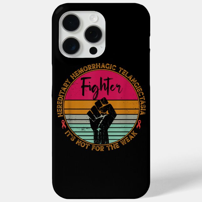Hereditary Hemorrhagic Telangiectasia awareness Fi Case-Mate iPhone Case (Back)