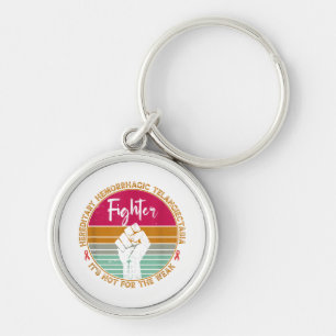 Hereditary Hemorrhagic Telangiectasia awareness Fi Key Ring