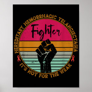 Hereditary Hemorrhagic Telangiectasia awareness Fi Poster
