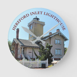 Hereford Inlet Lighthouse, New Jersey Clock
