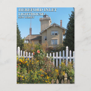 Hereford Inlet Lighthouse, New Jersey Postcard