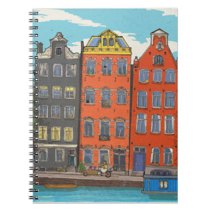 Herengracht Canal Amsterdam Netherlands Notebook