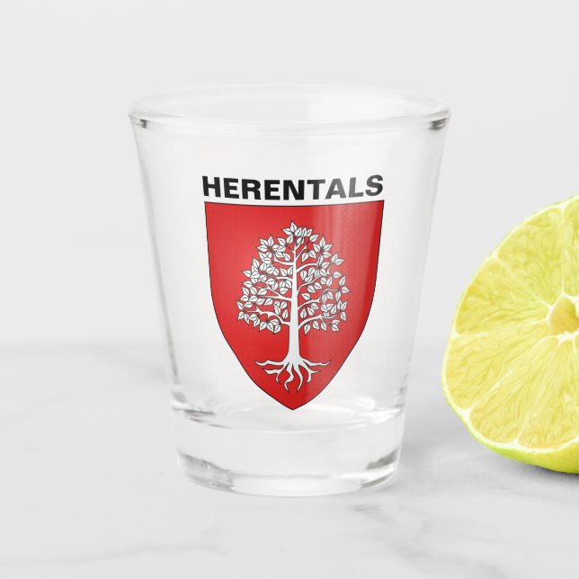 Herentals, Belgium Shot Glass (Front)