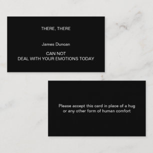 HERES A HUG Calling Card