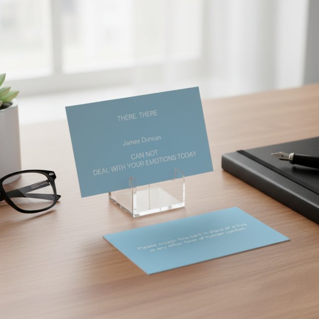 HERES A HUG Calling Card (The "Personal Space Invader Repellent" Calling Card)