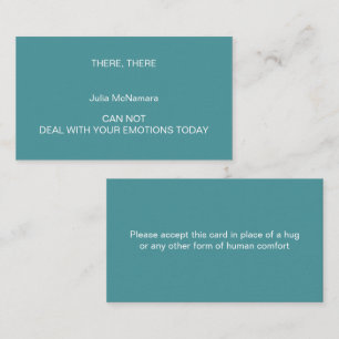HERES A HUG Calling Card