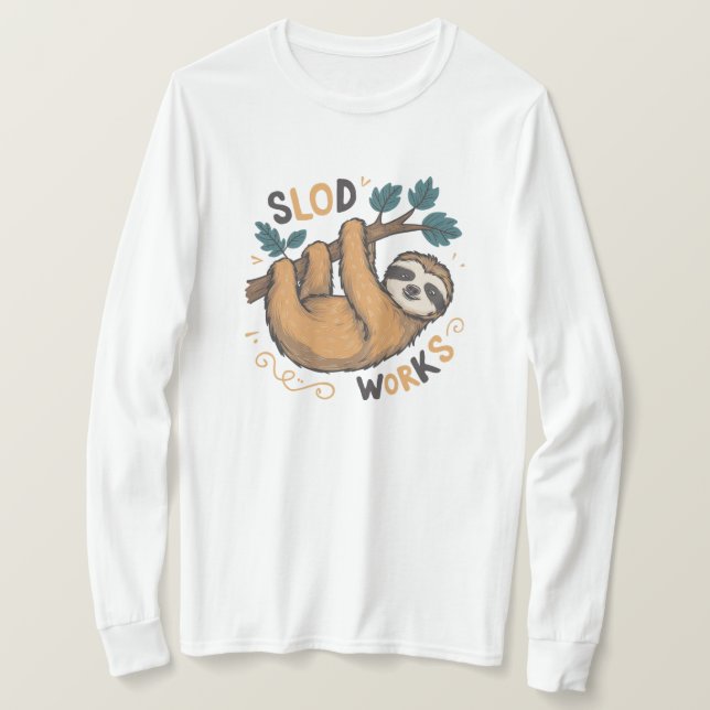 Here's a quick joke. About Slod: T-Shirt (Design Front)