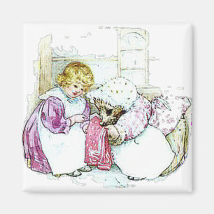 Heres another handkerchief said Mrs Tiggy-Winkle Magnet