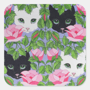 Heres Looking at You Square Sticker