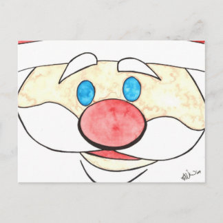 Here's Santa! Holiday Postcard