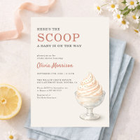 Here's the Scoop Ice Cream Baby Shower