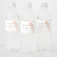 Here's the Scoop Ice Cream Pink Baby Shower