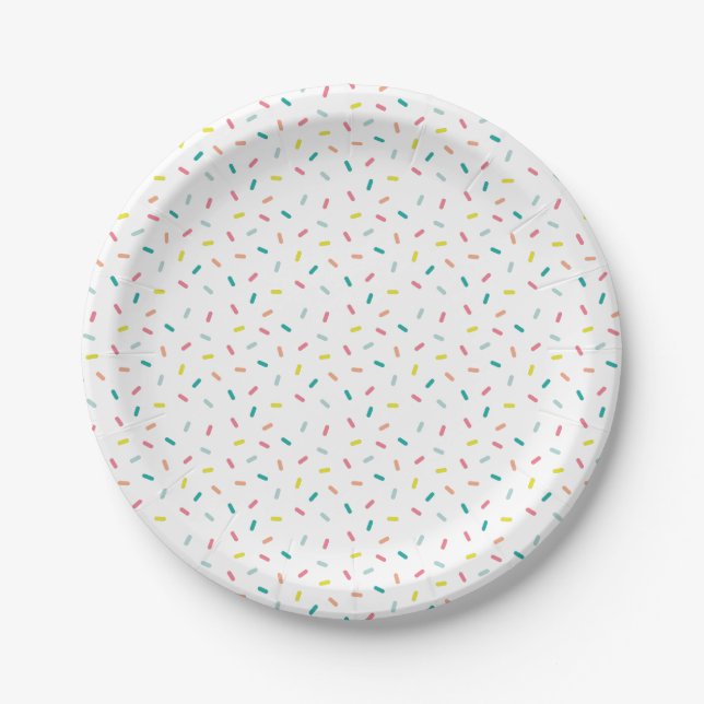 Here's the scoop paper plate (Front)