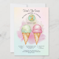 Here's The Scoop Turning Two Birthday Party