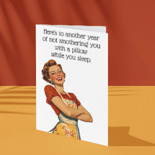 Here's to Another Year Anniversary  Card