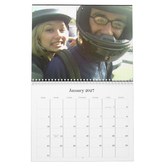 Here's to another year for us calendar (Jan 2027)