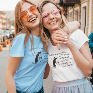 Here's to the Nights Friends Wine Toast T-Shirt