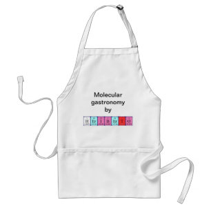 Heriberto periodic table name apron