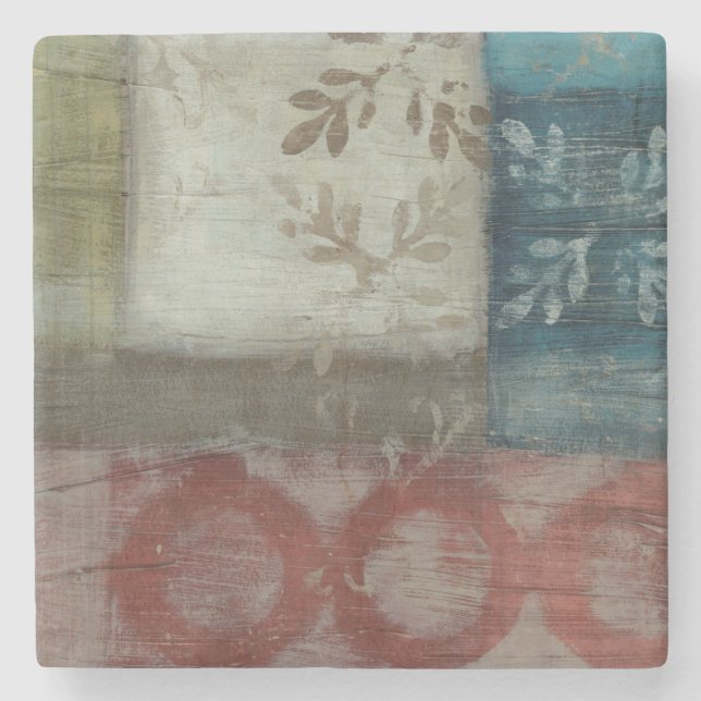 Heritage Abstract II Stone Coaster (Front)
