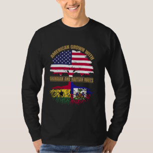 Heritage American Grown with Ghanaian Haitian Root T-Shirt