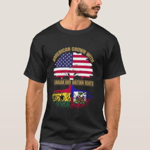 Heritage American Grown with Ghanaian Haitian Root T-Shirt