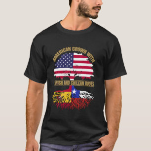 Heritage American Grown with Spanish Chilean Roots T-Shirt