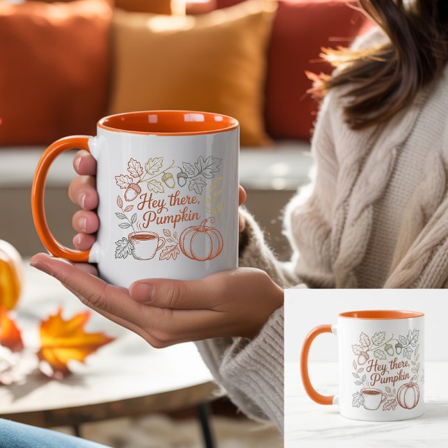 Heritage | Hey There Pumpkin Fall Mug | Cute  (Creator Uploaded)